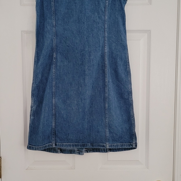 Levi's Blue Denim Sleeveless Dress - Picture 2 of 2